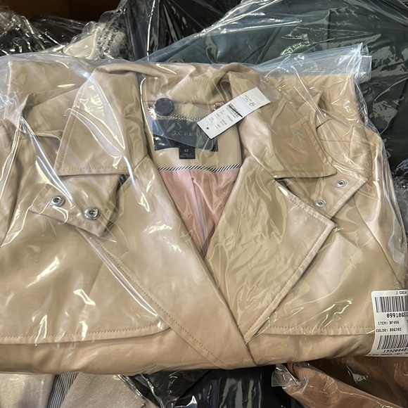 J. Crew Tan Trench Coat - Picture 4 of 4